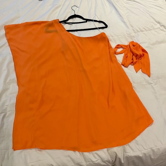 Show Me Your Mumu Trish Dress Tangerine - Picture 6 of 7